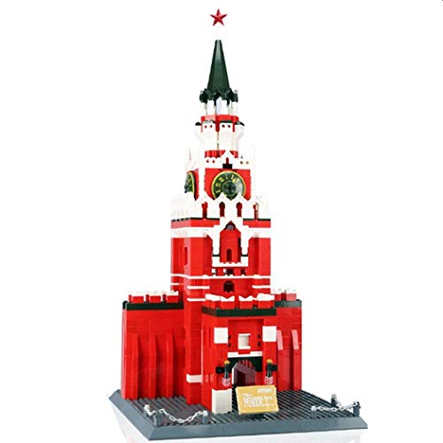 WANGE Moskau - Spasskaja-Turm. Architektur Modell zum Bauen. von WANGE