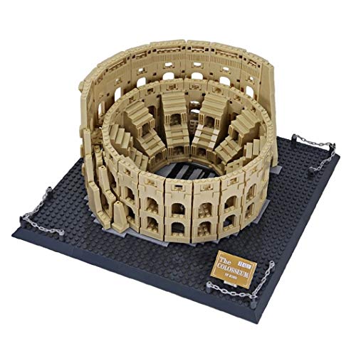 Wange Kolosseum von Rom Architektur-Modell, zur Montage mit Bausteinen von WANGE