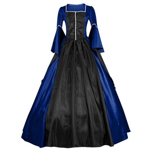 WANGTIANXUE Mittelalter Kleid Damen Renaissance Retro Partykleid Kleidung Mittelalter Kostüme Damen Gothic Kleider Vintage Maxikleid Für Halloween Fasching Karneval Kostüm 05 WANGTIANXUE Mittelalter Kleid Damen Renaissance Retro Partykleid Kleidung Mittelalter Kostüme Damen Gothic Kleider Vintage Maxikleid Für Halloween Fasching Karneval Kostüm 05 von WANGTIANXUE