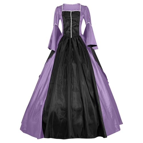 WANGTIANXUE Mittelalter Kleid Damen Renaissance Retro Partykleid Kleidung Mittelalter Kostüme Damen Gothic Kleider Vintage Maxikleid Für Halloween Fasching Karneval Kostüm 05 WANGTIANXUE Mittelalter Kleid Damen Renaissance Retro Partykleid Kleidung Mittelalter Kostüme Damen Gothic Kleider Vintage Maxikleid Für Halloween Fasching Karneval Kostüm 05 von WANGTIANXUE