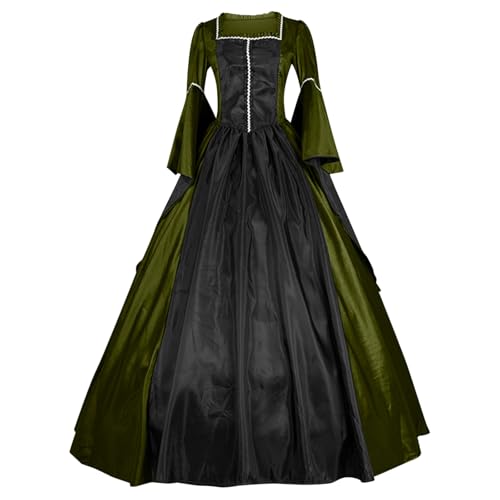 WANGTIANXUE Mittelalter Kleid Damen Renaissance Retro Partykleid Kleidung Mittelalter Kostüme Damen Gothic Kleider Vintage Maxikleid Für Halloween Fasching Karneval Kostüm 05 WANGTIANXUE Mittelalter Kleid Damen Renaissance Retro Partykleid Kleidung Mittelalter Kostüme Damen Gothic Kleider Vintage Maxikleid Für Halloween Fasching Karneval Kostüm 05 von WANGTIANXUE