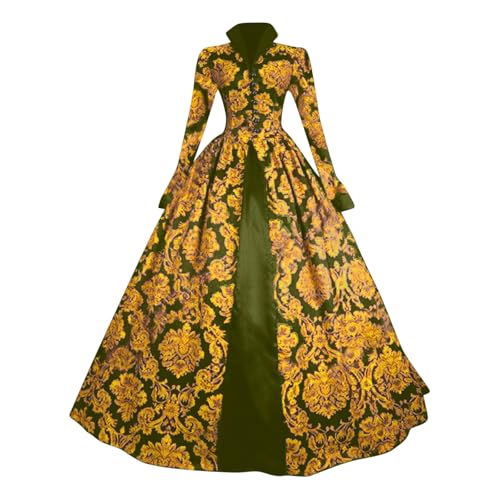 WANGTIANXUE Mittelalter Kleid Damen Renaissance Retro Partykleid Kleidung Mittelalter Kostüme Damen Gothic Kleider Vintage Maxikleid Für Halloween Fasching Karneval Kostüm 06 WANGTIANXUE Mittelalter Kleid Damen Renaissance Retro Partykleid Kleidung Mittelalter Kostüme Damen Gothic Kleider Vintage Maxikleid Für Halloween Fasching Karneval Kostüm 06 von WANGTIANXUE