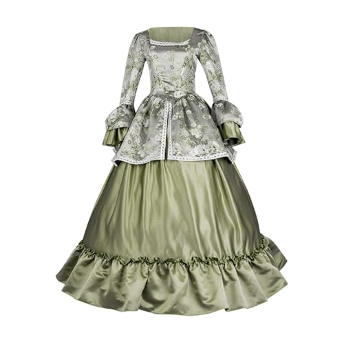 WANGTIANXUE Mittelalter Kleid Damen Renaissance Retro Partykleid Kleidung Mittelalter Kostüme Damen Gothic Kleider Vintage Maxikleid Für Halloween Fasching Karneval Kostüm 07 WANGTIANXUE Mittelalter Kleid Damen Renaissance Retro Partykleid Kleidung Mittelalter Kostüme Damen Gothic Kleider Vintage Maxikleid Für Halloween Fasching Karneval Kostüm 07 von WANGTIANXUE