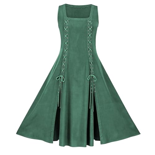 WANGTIANXUE Mittelalter Kleid Damen Renaissance Retro Partykleid Kleidung Mittelalter Kostüme Damen Gothic Kleider Vintage Maxikleid Für Halloween Fasching Karneval Kostüm 22 WANGTIANXUE Mittelalter Kleid Damen Renaissance Retro Partykleid Kleidung Mittelalter Kostüme Damen Gothic Kleider Vintage Maxikleid Für Halloween Fasching Karneval Kostüm 22 von WANGTIANXUE