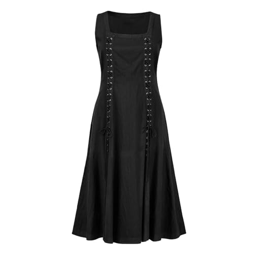 WANGTIANXUE Mittelalter Kleid Damen Renaissance Retro Partykleid Kleidung Mittelalter Kostüme Damen Gothic Kleider Vintage Maxikleid Für Halloween Fasching Karneval Kostüm 22 WANGTIANXUE Mittelalter Kleid Damen Renaissance Retro Partykleid Kleidung Mittelalter Kostüme Damen Gothic Kleider Vintage Maxikleid Für Halloween Fasching Karneval Kostüm 22 von WANGTIANXUE