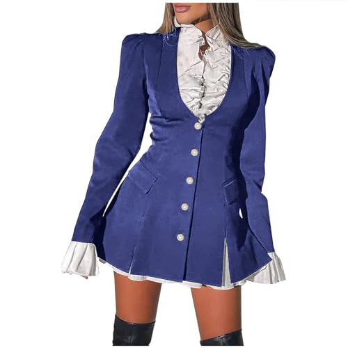 WANGTIANXUE Mittelalter Kleid Damen Renaissance Retro Partykleid Kleidung Mittelalter Kostüme Damen Gothic Kleider Vintage Maxikleid Für Halloween Fasching Karneval Kostüm 32 WANGTIANXUE Mittelalter Kleid Damen Renaissance Retro Partykleid Kleidung Mittelalter Kostüme Damen Gothic Kleider Vintage Maxikleid Für Halloween Fasching Karneval Kostüm 32 von WANGTIANXUE
