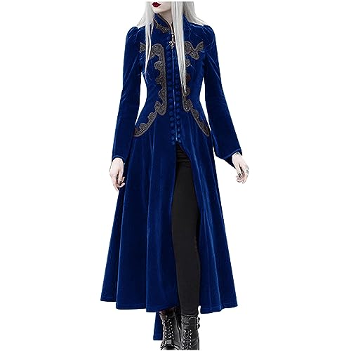 WANGTIANXUE Mittelalter Kleid Damen Renaissance Retro Partykleid Kleidung Mittelalter Kostüme Damen Gothic Kleider Vintage Maxikleid Für Halloween Fasching Karneval Kostüm 39 WANGTIANXUE Mittelalter Kleid Damen Renaissance Retro Partykleid Kleidung Mittelalter Kostüme Damen Gothic Kleider Vintage Maxikleid Für Halloween Fasching Karneval Kostüm 39 von WANGTIANXUE