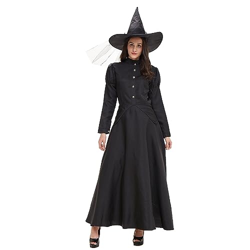 WANGTIANXUE Mittelalter Kleid Damen Renaissance Retro Partykleid Kleidung Mittelalter Kostüme Damen Gothic Kleider Vintage Maxikleid Für Halloween Fasching Karneval Kostüm 40 WANGTIANXUE Mittelalter Kleid Damen Renaissance Retro Partykleid Kleidung Mittelalter Kostüme Damen Gothic Kleider Vintage Maxikleid Für Halloween Fasching Karneval Kostüm 40 von WANGTIANXUE