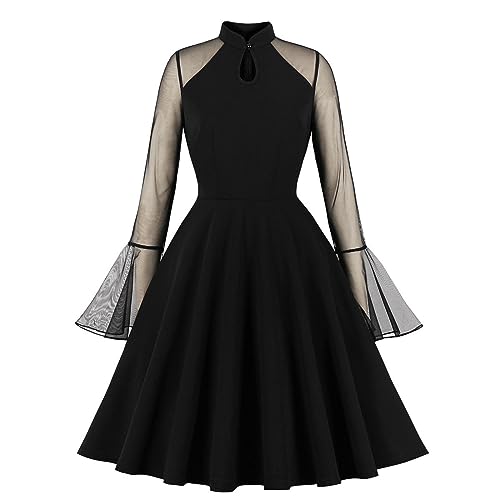 WANGTIANXUE Mittelalter Kleid Damen Renaissance Retro Partykleid Kleidung Mittelalter Kostüme Damen Gothic Kleider Vintage Maxikleid Für Halloween Fasching Karneval Kostüm 43 WANGTIANXUE Mittelalter Kleid Damen Renaissance Retro Partykleid Kleidung Mittelalter Kostüme Damen Gothic Kleider Vintage Maxikleid Für Halloween Fasching Karneval Kostüm 43 von WANGTIANXUE