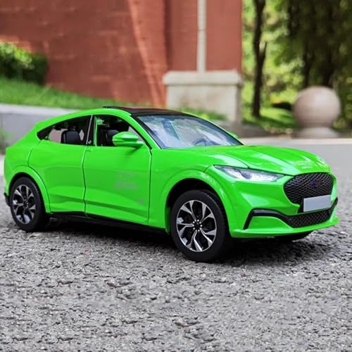 WANGXLGD 1/24 Maßstab-Auto-Modell, Zink-Legierung Pull Back-Licht-und Sound-Fahrzeuge-Auto-Geschenke für Jungen und Mädchen (D) von WANGXLGD