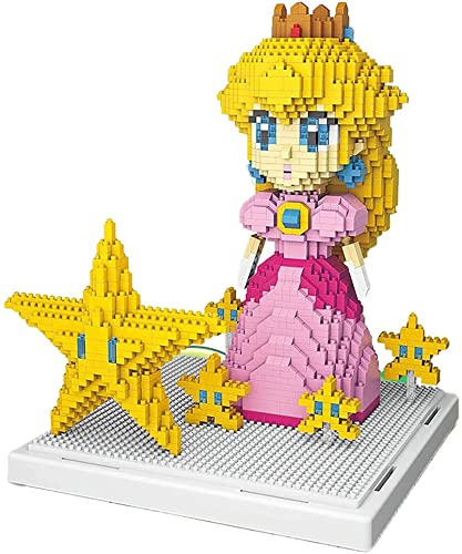 WANSHI Bausteine Anime Figuren 3D Model Micro Diamond Blocks Bricks Mini Assembly Children's Toy Gifts Decompression Gift，Mikro Tier Block DIY Spielzeug (1484PCS) von WANSHI