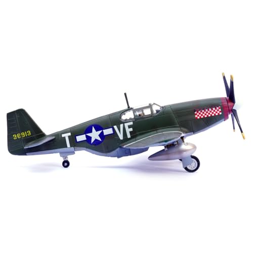 Alloy 1:72 WWII USAAF P-51B Mustang Fighter 4th FG 336th FS Flugzeugmodell Flugzeugmodell für Sammlung von WANSUPYIN