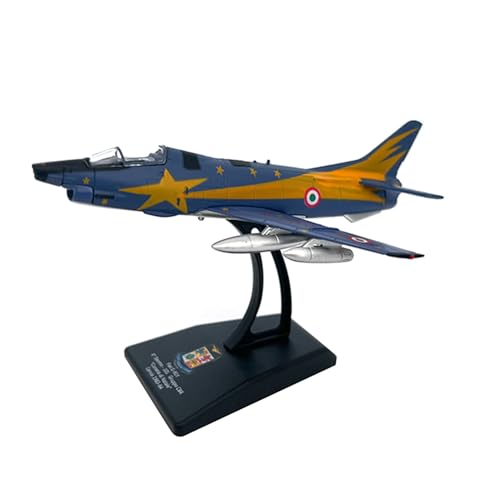 WANSUPYIN 1:100 Legierung Fiat G-91Y Kampfflugzeug Modell Simulation Militärflugzeug Modell Souvenir Statische Anzeige Spielzeug von WANSUPYIN
