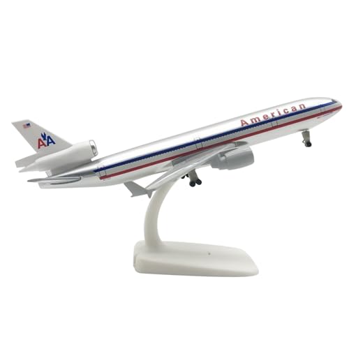 WANSUPYIN 1:400 Amerikanisches MD-11 Flugzeug Modell 20CM Luftfahrt Wissenschaft Ausstellung Modell mit Display Ständer WANSUPYIN 1:400 Amerikanisches MD-11 Flugzeug Modell 20CM Luftfahrt Wissenschaft Ausstellung Modell mit Display Ständer von WANSUPYIN