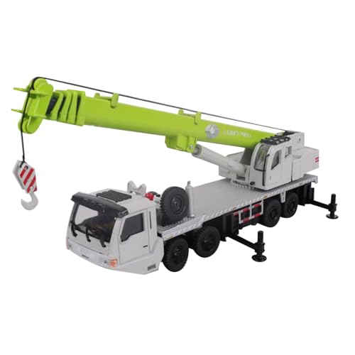 WANSUPYIN 1:55 Alloy Machinery Lift Crane Truck Vehicle Model Metal Vehicle Truck Model for Collection von WANSUPYIN