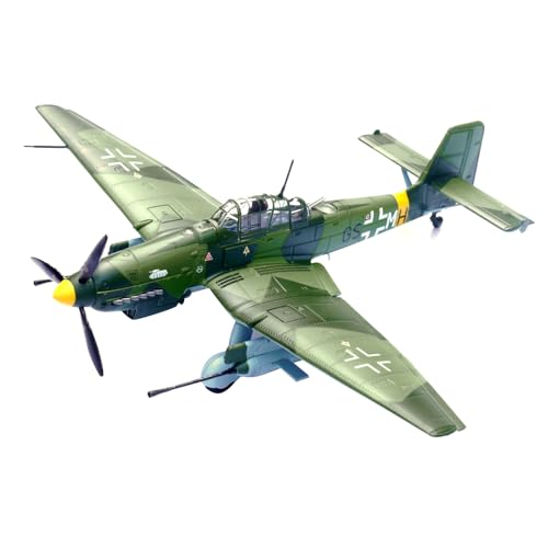 WANSUPYIN 1:72 Alloy German Stuka Junkers Ju-87G1 Dive Bomber Model Metal Airplane Model for Collection von WANSUPYIN