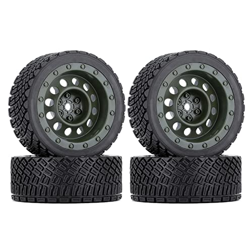 WANSUPYIN 2023 12MM Hex Reifen Felge Set RC Auto Zubehör für Rally 1/10 RC Auto für HSP RGT LC RACING PTG-2 TT02 WANSUPYIN 2023 12MM Hex Reifen Felge Set RC Auto Zubehör für Rally 1/10 RC Auto für HSP RGT LC RACING PTG-2 TT02 von WANSUPYIN