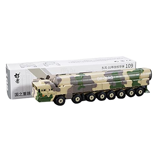 WANSUPYIN 2023 Maßstab 1/100 Legierung Simulation Dongfeng 31 Rakete Fahrzeug Modell Diecast Kämpfer Militär Rakete Auto Modell für Sammlung Geschenk WANSUPYIN 2023 Maßstab 1/100 Legierung Simulation Dongfeng 31 Rakete Fahrzeug Modell Diecast Kämpfer Militär Rakete Auto Modell für Sammlung Geschenk von WANSUPYIN