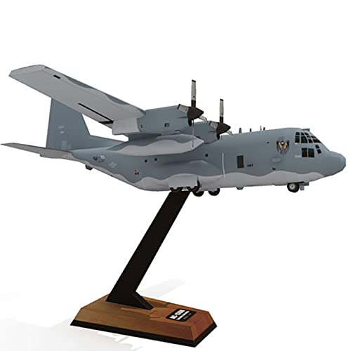 WANSUPYIN 2023 Papier AC-130U Ghost Aerial Gunship Flugzeugmodell Flugzeugmodell 1:100 Modell Simulation Wissenschaft Ausstellung Modell (Unmontierter Kit) Display Modell von WANSUPYIN