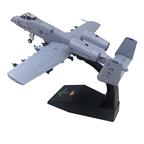 WANSUPYIN 2024 Legierung A-10 Angriffsflugzeug Thunderbolt II Modell Flugzeug Modell 1:100 Modell Simulation Wissenschaft Ausstellung Modell Display Modell von WANSUPYIN