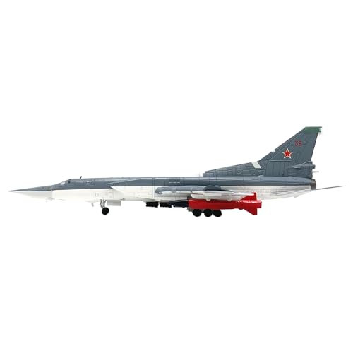 WANSUPYIN Alloy 1:144 Russian TU-22M3 Backfire Aircraft Model Fighter Attack Plane Model for Collection von WANSUPYIN