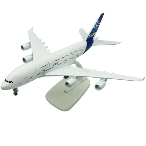WANSUPYIN Alloy A380 Flugzeugsimulation 1:200 Flugzeugmodell Luftfahrt Ausstellungsmodell mit Präsentationsständer von WANSUPYIN