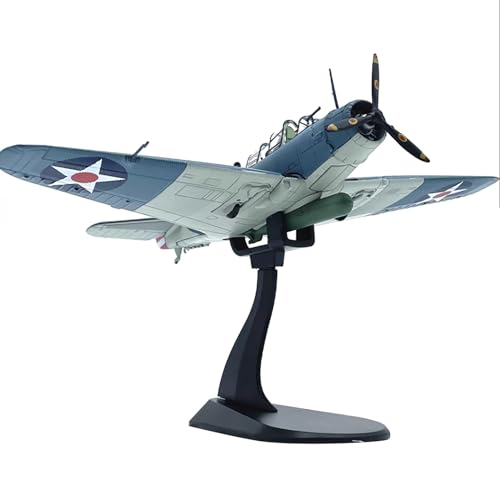 WANSUPYIN Alloy American TBD Torpedo Bomber Flugzeug Modell Militär Kämpfer Angriffsflugzeug Modell 1:72 von WANSUPYIN