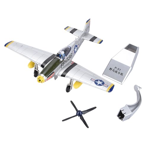 WANSUPYIN Alloy P-51D Kampfflugzeug Modell 1:48 Simulation Militär Flugzeug Modell Home Office Dekoration Geschenke von WANSUPYIN