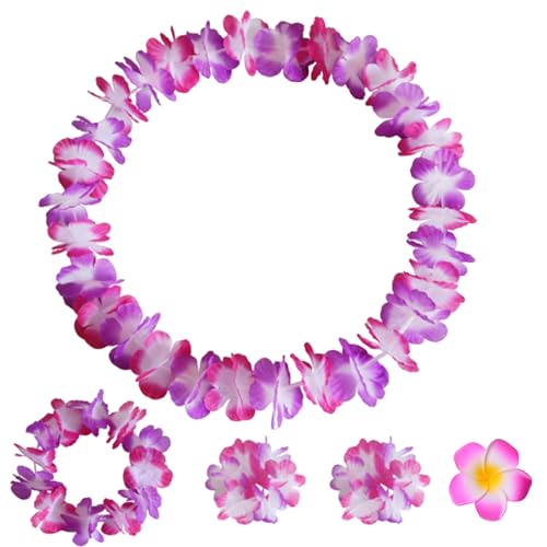 WANTUSHUI 5 Stück Blumenketten Hawaii Blumenkette,Kette Blumen Hawaii Kostüm Damen Outfit Ketten Blumen mit Halskette Stirnband Armband Haarclips,Hawaiikette Blumen Kostüm Accessoires WANTUSHUI 5 Stück Blumenketten Hawaii Blumenkette,Kette Blumen Hawaii Kostüm Damen Outfit Ketten Blumen mit Halskette Stirnband Armband Haarclips,Hawaiikette Blumen Kostüm Accessoires von WANTUSHUI