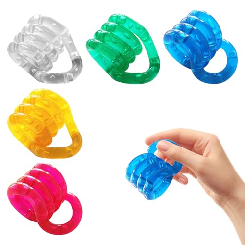 Fidget Toy,5 Stück Tangle Autismus Spielzeug,Fidget Toys Set,Stim Toys zur Stressabbau,Twister,Tangle Autismus Spielzeug,Hilfsmittel Hand-Augen-Koordination Und Autismus für Kinder Sensory Stimming Fidget Toy,5 Stück Tangle Autismus Spielzeug,Fidget Toys Set,Stim Toys zur Stressabbau,Twister,Tangle Autismus Spielzeug,Hilfsmittel Hand-Augen-Koordination Und Autismus für Kinder Sensory Stimming von WANTUSHUI