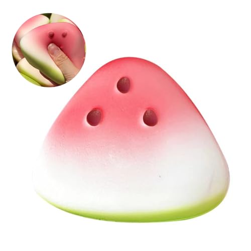 Stress Relief Toy,Anti Stress Wassermelone,Niedliche Quetsch Spielzeug,Soft Squeeze Sommer-Wassermelone Toys,Lustige Neuheiten,TPR-Squishies,Sensorisches Quetschspielzeug für Autismus Spielzubehör Stress Relief Toy,Anti Stress Wassermelone,Niedliche Quetsch Spielzeug,Soft Squeeze Sommer-Wassermelone Toys,Lustige Neuheiten,TPR-Squishies,Sensorisches Quetschspielzeug für Autismus Spielzubehör von WANTUSHUI