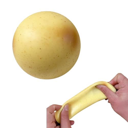 Stress Relief Toy,Kartoffeln Anti Stress Spielzeug,Stressball Squeeze Ball,Kartoffeln Anti Stress Stressbälle,Lustige Neuheiten,Squishy Antistressball Spielzeug Geschenke für Erwachsene und Kinder von WANTUSHUI