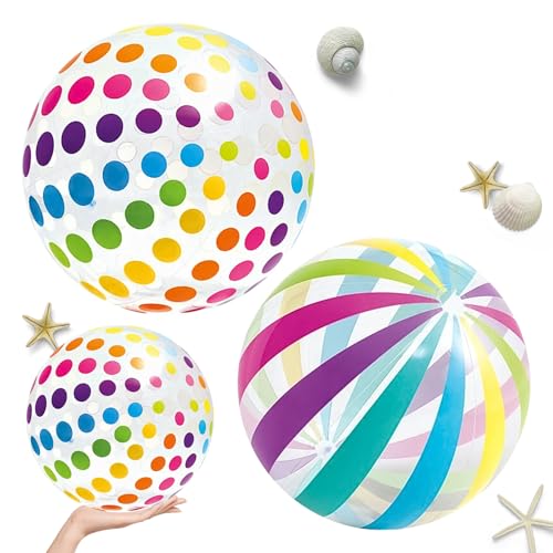 Wasserball Aufblasbar Regenbogen,Beachball Wasserblasenball,Wasserspielzeug Pool Spielzeug Kinder WasserbäLle,Schwimmkugeln Bunt,Aufblasbarer Ball,Wasserball Kinder,Schwimmbad Spielzeug,Strandball Wasserball Aufblasbar Regenbogen,Beachball Wasserblasenball,Wasserspielzeug Pool Spielzeug Kinder WasserbäLle,Schwimmkugeln Bunt,Aufblasbarer Ball,Wasserball Kinder,Schwimmbad Spielzeug,Strandball von WANTUSHUI