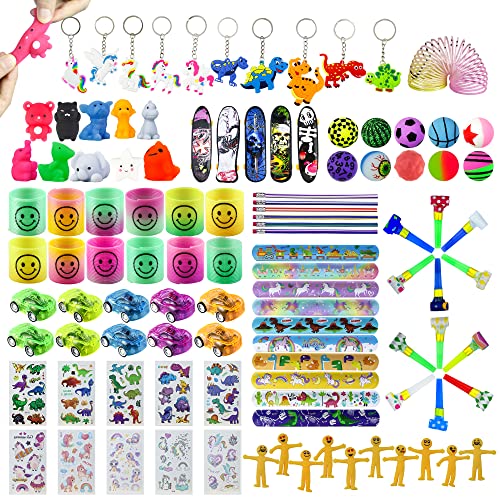 WAORZMK Kids Party Bag Fillers for Kids Unisex - 105 Pcs Assortment of Kid Party Favours Small Toy for Classroom Rewards Game Lucky Dip Prizes, Goody Bag Fillers, Pinata Stocking Fillers WAORZMK Kids Party Bag Fillers for Kids Unisex - 105 Pcs Assortment of Kid Party Favours Small Toy for Classroom Rewards Game Lucky Dip Prizes, Goody Bag Fillers, Pinata Stocking Fillers von WAORZMK