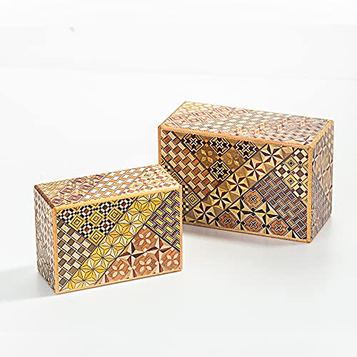 Warashibe Geheime Puzzlebox aus Holz, 4 Sonne, 7 Stufen, Japan hergestellt, mit origineller Geschenkbox Warashibe Geheime Puzzlebox aus Holz, 4 Sonne, 7 Stufen, Japan hergestellt, mit origineller Geschenkbox von WARASHIBE