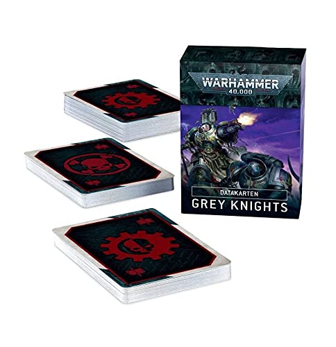 WARHAMMER Datakarten: Grey Knights (DE) 2021 40.000 ARMEEN des IMPERIUMS von WARHAMMER