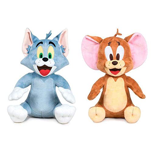WARNER BROS. 8425611389559 Does not Apply Peluche Tom & Jerry surtido 37cm, Multicolour, One Size WARNER BROS. 8425611389559 Does not Apply Peluche Tom & Jerry surtido 37cm, Multicolour, One Size von WARNER BROS.