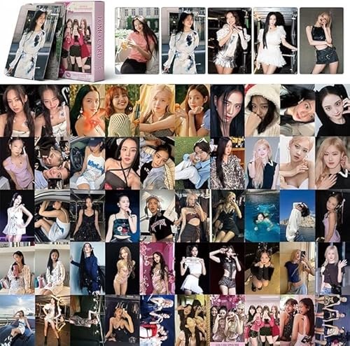 Blackpink Lomo Cards Fotokarten BP 2023 7th Anniversary Neues Album Karten Set BP Photocards Blackpink Poster Karte für Fans Geschenk Mädchen Fans 55 Stück Blackpink Lomo Cards Fotokarten BP 2023 7th Anniversary Neues Album Karten Set BP Photocards Blackpink Poster Karte für Fans Geschenk Mädchen Fans 55 Stück von WASEEDS
