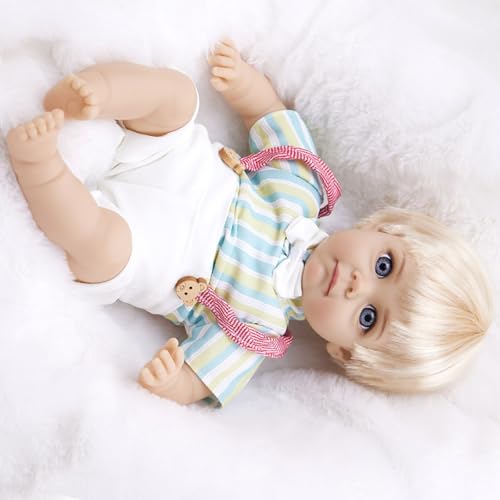 WASTEBIN Multifunktionale Charm Playmatea Babypuppen Weiche Materialien Mit Realistischen Augen Tragbar Für Kinder 18 Monaten von WASTEBIN
