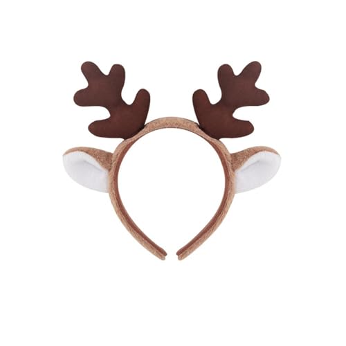 WATEFOER Weihnachten Hirschgeweih Stirnbänder, Weihnachts Rentier Geweih Stirnband Weihnachten Haarschmuck, opfschmuck Headware für Weihnachtsfeier WATEFOER Weihnachten Hirschgeweih Stirnbänder, Weihnachts Rentier Geweih Stirnband Weihnachten Haarschmuck, opfschmuck Headware für Weihnachtsfeier von WATEFOER
