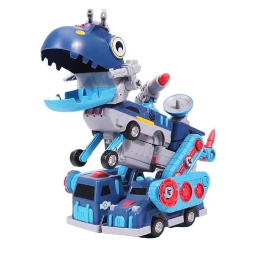 WATERBELINE 5-in-1-Cartoon Dinosaurier Spielzeug Für Jungen Verwandelndes Spielzeug Dinosaurier Spielzeug Verwandelnder Roboter von WATERBELINE