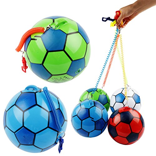 WATERBELINE 8'' Fußball Indoor Fußball Ball Spiel Spielzeug Gummi Sport Spielzeug Interaktive Aufblasbare Für Lustige Geschenk Für Kinder Kinder Spielzeug von WATERBELINE