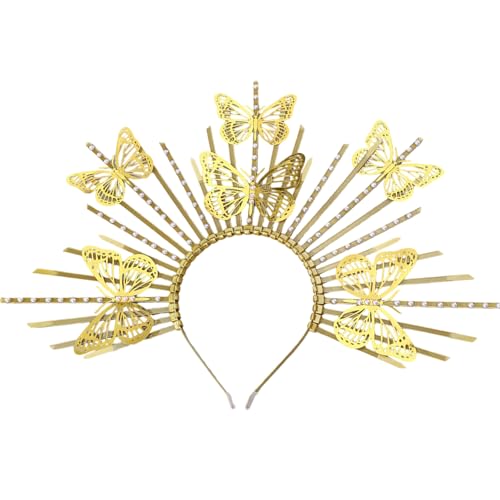 WATERBELINE Punk Schlangen Haarband Schlange Gorgon Stirnbandurlaub Maskierte Bälle Mit Spikes Kopfstück Cosplay Kostüm Kopfstückzubehör WATERBELINE Punk Schlangen Haarband Schlange Gorgon Stirnbandurlaub Maskierte Bälle Mit Spikes Kopfstück Cosplay Kostüm Kopfstückzubehör von WATERBELINE