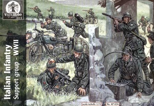 WATERLOO 1815 AP034 - Italian Infantry Support Group WWII WATERLOO 1815 AP034 - Italian Infantry Support Group WWII von WATERLOO 1815