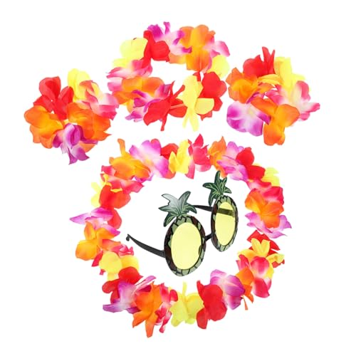 WATIIFUFU 1 Set Hawaii Lei, Hawaii Party Foto Requisite, Strandparty Brille, Hawaii Motto Party Gastgeschenk, Brillen Für Hawaii Party, Luau Party Girlande, Pool Party, Brillen, Hawaii WATIIFUFU 1 Set Hawaii Lei, Hawaii Party Foto Requisite, Strandparty Brille, Hawaii Motto Party Gastgeschenk, Brillen Für Hawaii Party, Luau Party Girlande, Pool Party, Brillen, Hawaii von WATIIFUFU