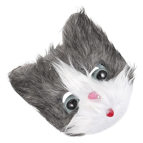 WATIIFUFU Maske für Erwachsene Halloween Kostüme Realistische Kätzchen Maske Maskerade Party Zubehör WATIIFUFU Maske für Erwachsene Halloween Kostüme Realistische Kätzchen Maske Maskerade Party Zubehör von WATIIFUFU