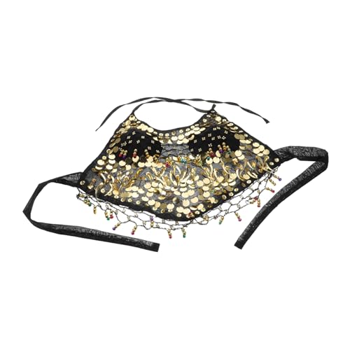 WATIIFUFU Frauen Pailletten Bauchtanz Bh Top Top Pailletten Quaste Bh Top Glitzer Für Bauchtanz Und Festivalaufführungen Kostüm Top von WATIIFUFU
