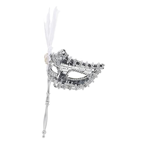 WATIIFUFU Halbe Partymaskendekor mit Pailletten Federblume Fräulein Seitlicher für Karneval Dekorationen Maskerade Maske Frauen für Partymaske Cosplay Hochzeitsmasken Requisit Maskerademaske WATIIFUFU Halbe Partymaskendekor mit Pailletten Federblume Fräulein Seitlicher für Karneval Dekorationen Maskerade Maske Frauen für Partymaske Cosplay Hochzeitsmasken Requisit Maskerademaske von WATIIFUFU