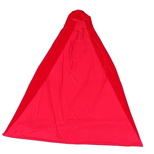 WATIIFUFU Mode Halloween Cape 130cm Rot Cosplay Bühne Frauen Männer Einzigartige Kostüm Marke WATIIFUFU Mode Halloween Cape 130cm Rot Cosplay Bühne Frauen Männer Einzigartige Kostüm Marke von WATIIFUFU