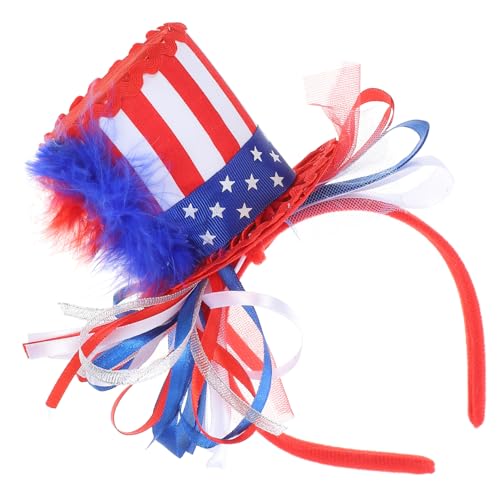 WATIIFUFU Independence Day Bopper Flag Kopfbedeckung für Patriotische Feiern Of July Haarband für Partys Feiertage Langlebig für Unabhängigkeitstag Dekoration WATIIFUFU Independence Day Bopper Flag Kopfbedeckung für Patriotische Feiern Of July Haarband für Partys Feiertage Langlebig für Unabhängigkeitstag Dekoration von WATIIFUFU